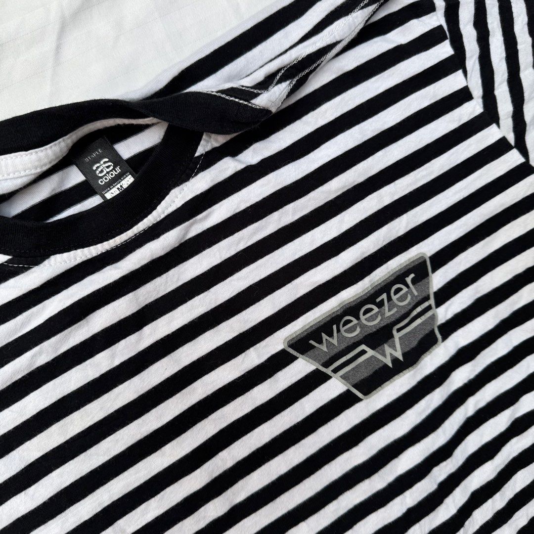 WEEZER (Category: Tshirts & Polo Shirts ) located in Pasig City. Submitted by jaaard (Listing ID 1464985327, Image 3). Description: Size medium 21x28 Vgood condition Pm me.