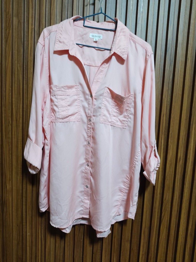 Westbound Plus size pink long sleeves (Category: Longsleeves) located in General Mariano Alvarez. Submitted by plussize_republic (Listing ID 1465119285, Image 1). Description: no hang tag never used best fit to 3x-5x.