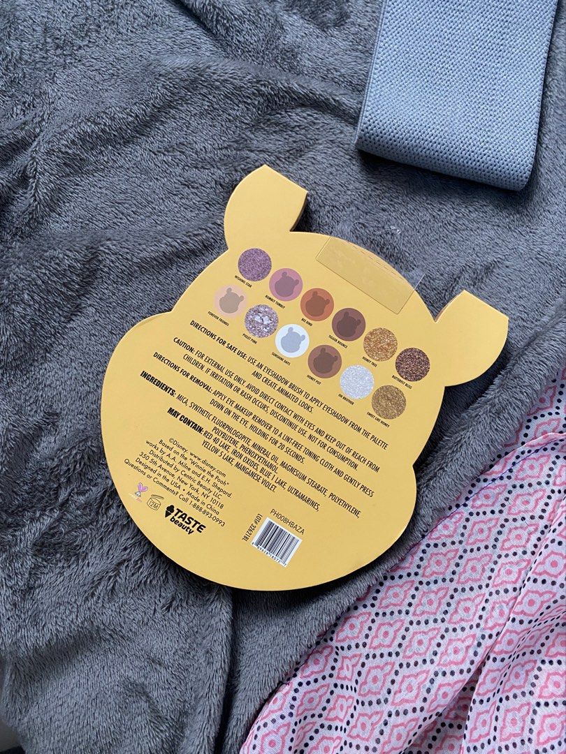 Winnie the Pooh Eyeshadow Palette (Category: Makeup) located in General Trias. Submitted by hiraethcullen (Listing ID 1465141279, Image 2). Description: - na-stock lang sa drawer hindi nagamit. 📍 General Trias, Cavite.