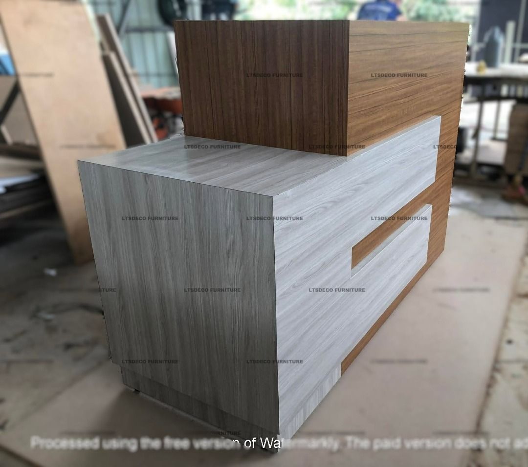 WOODEN RECEPTION COUNTER OFFICE PARTITION (Category: Office Furniture & Fixtures) located in Quezon City. Submitted by gel.ltsdeco29 (Listing ID 1464975964, Image 1). Description: LTSDECO Home and Office Furniture Trading MANUFACTURER • FABRICATOR • SUPPLIER Looking for office furniture, modular partitions, workstations, or customized furniture? We can help! LTSDECO Home and Office Furniture Trading is a trusted manufacturer, fabricator, and supp