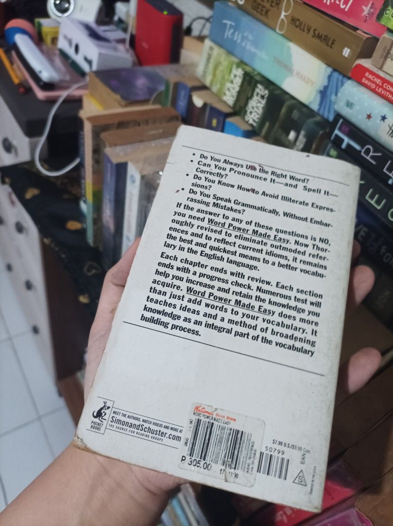 Word Power Made Easy by Norman Lewis (Category: Storybooks) located in Manila. Submitted by lancastore (Listing ID 1465080506, Image 2). Description: .