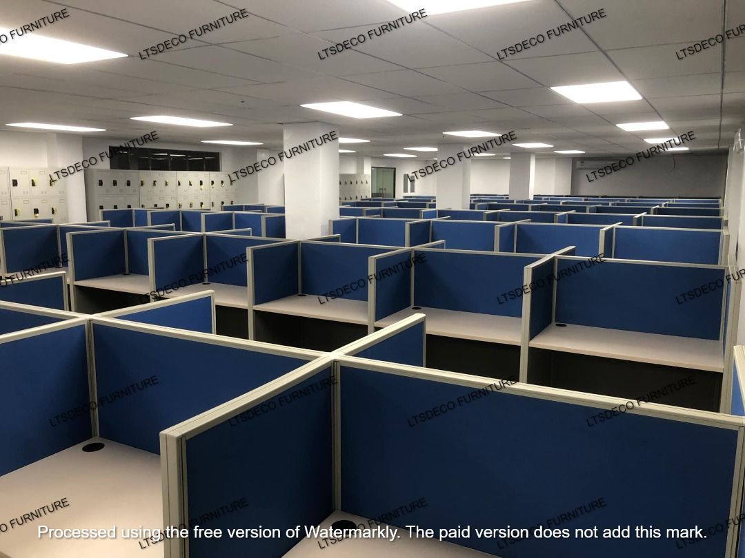 workstation modular tables bpo system office partition furnitures (Category: Office Furniture & Fixtures) located in Caloocan City. Submitted by sandy.furniture (Listing ID 1464984643, Image 2). Description: 👉Are you looking for WORKSTATION, MODULAR CUBICLES OFFICE PARTITION, and OFFICE FURNITURE SUPPLIER? LTSDECO Furniture, is direct supplier, manufacturer, and trusted provider of high quality, affordable and durable modular office divider part