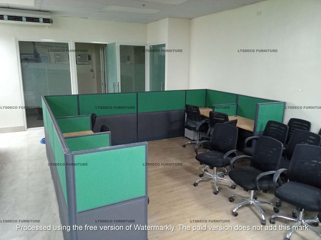 workstation table modular office partition furnitures (Category: Office Furniture & Fixtures) located in Caloocan City. Submitted by cheska.ltsdeco (Listing ID 1464978876, Image 2). Description: 👉Are you looking for WORKSTATION, MODULAR CUBICLES OFFICE PARTITION, and OFFICE FURNITURE SUPPLIER? LTSDECO Furniture, is direct supplier, manufacturer, and trusted provider of high quality, affordable and durable modular office divider partition, home a
