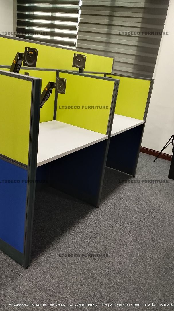 workstation table modular office partition furnitures (Category: Office Furniture & Fixtures) located in Quezon City. Submitted by maxinelot (Listing ID 1464993539, Image 3). Description: 👉Are you looking for WORKSTATION, MODULAR CUBICLES OFFICE PARTITION, and OFFICE FURNITURE SUPPLIER? LTSDECO Furniture, is direct supplier, manufacturer, and trusted provider of high quality, affordable and durable modular office divider partition, home and offi