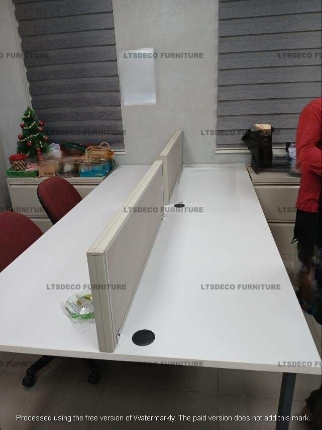 workstation table modular office partition furnitures (Category: Office Furniture & Fixtures) located in Caloocan City. Submitted by sandy.furniture (Listing ID 1465044645, Image 3). Description: 👉Are you looking for WORKSTATION, MODULAR CUBICLES OFFICE PARTITION, and OFFICE FURNITURE SUPPLIER? LTSDECO Furniture, is direct supplier, manufacturer, and trusted provider of high quality, affordable and durable modular office divider partition, home 