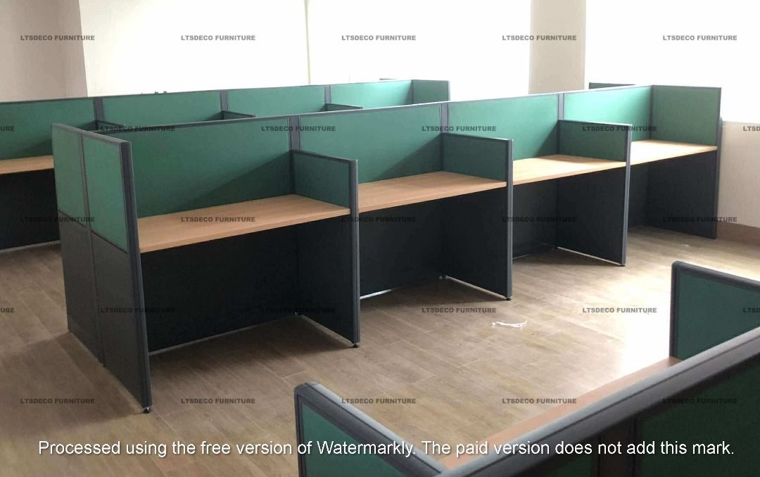 workstation tables modular office partitions (Category: Office Furniture & Fixtures) located in Caloocan City. Submitted by sandy.furniture (Listing ID 1464974128, Image 3). Description: 👉Are you looking for WORKSTATION, MODULAR CUBICLES OFFICE PARTITION, and OFFICE FURNITURE SUPPLIER? LTSDECO Furniture, is direct supplier, manufacturer, and trusted provider of high quality, affordable and durable modular office divider partition, home and offic