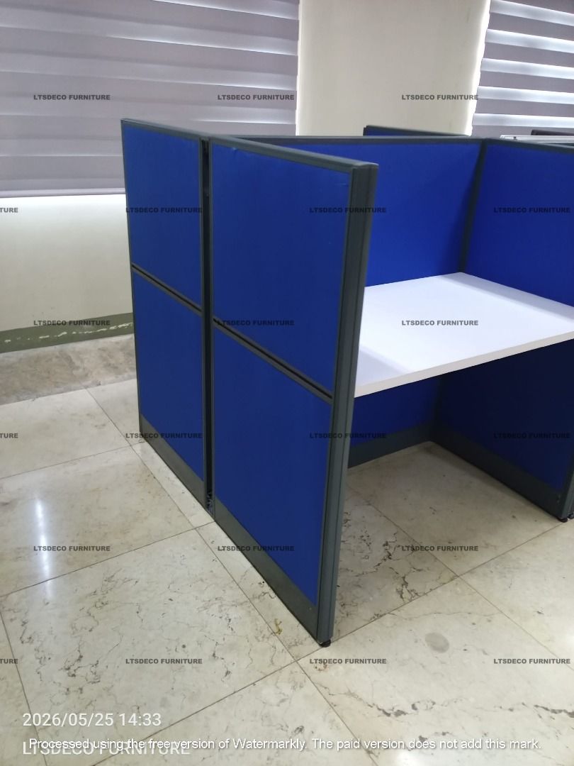 workstation tables modular office partitions (Category: Office Furniture & Fixtures) located in Caloocan City. Submitted by jane.ltsdeco (Listing ID 1464977753, Image 3). Description: 👉Are you looking for WORKSTATION, MODULAR CUBICLES OFFICE PARTITION, and OFFICE FURNITURE SUPPLIER? LTSDECO Furniture, is direct supplier, manufacturer, and trusted provider of high quality, affordable and durable modular office divider partition, home and office f