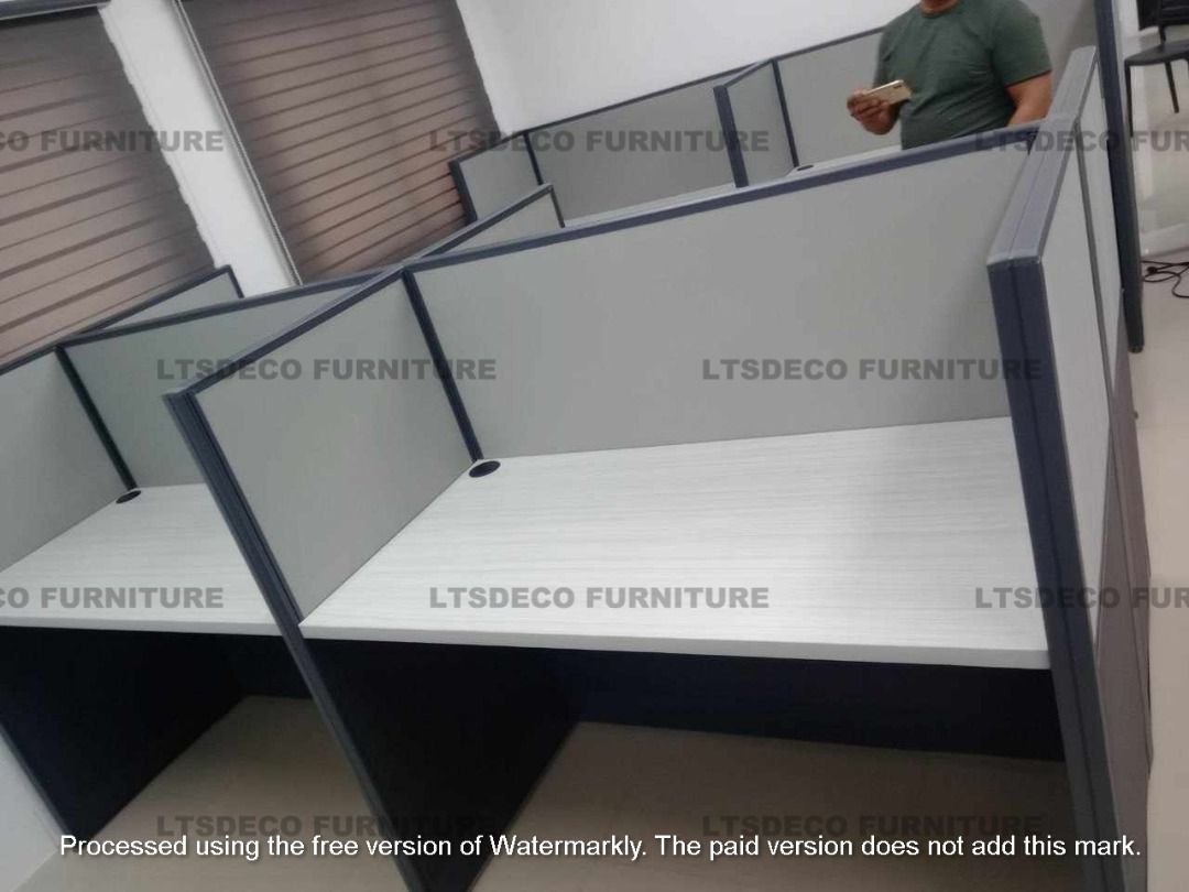 workstation tables modular office partitions (Category: Office Furniture & Fixtures) located in Caloocan City. Submitted by sandy.furniture (Listing ID 1464978063, Image 1). Description: 👉Are you looking for WORKSTATION, MODULAR CUBICLES OFFICE PARTITION, and OFFICE FURNITURE SUPPLIER? LTSDECO Furniture, is direct supplier, manufacturer, and trusted provider of high quality, affordable and durable modular office divider partition, home and offic