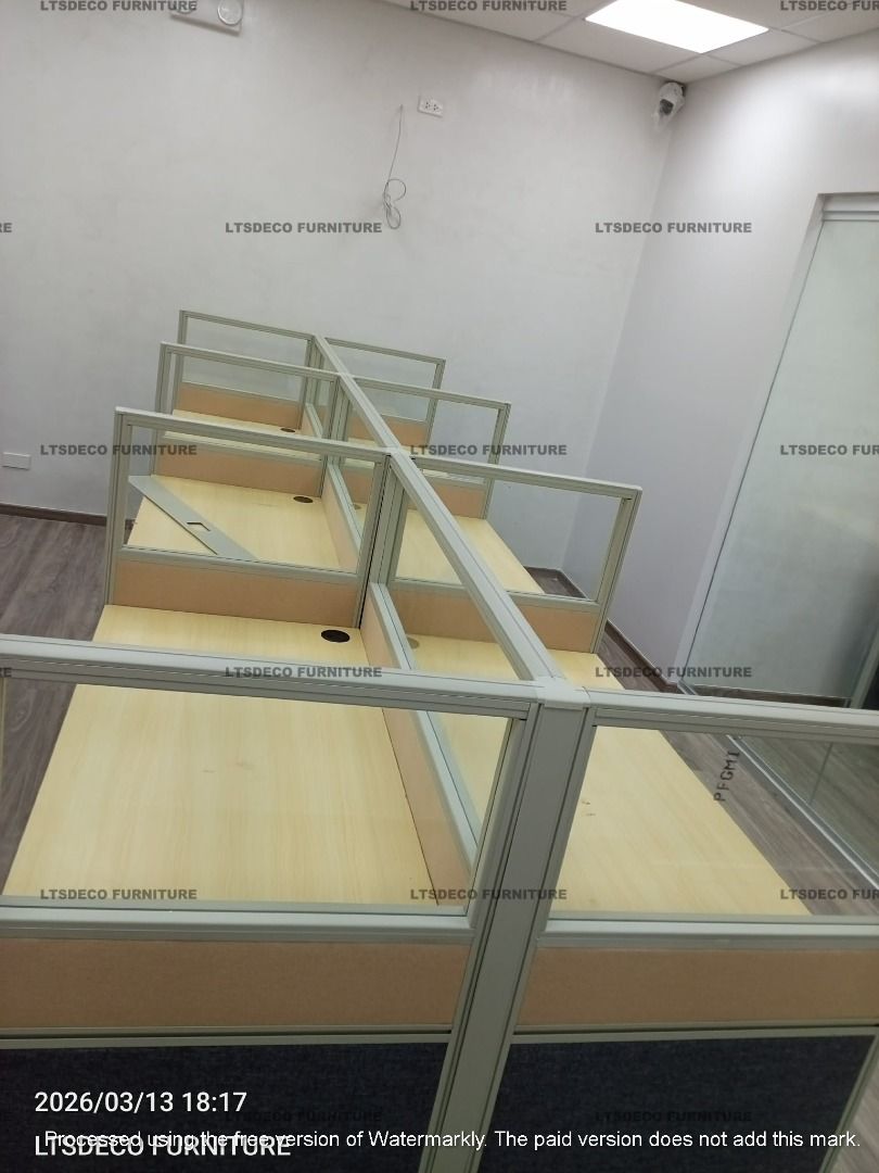 workstation tables modular office partition customized (Category: Office Furniture & Fixtures) located in Caloocan City. Submitted by sanchez444 (Listing ID 1464982603, Image 3). Description: 👉Are you looking for WORKSTATION, MODULAR CUBICLES OFFICE PARTITION, and OFFICE FURNITURE SUPPLIER? LTSDECO Furniture, is direct supplier, manufacturer, and trusted provider of high quality, affordable and durable modular office divider partition, home and 
