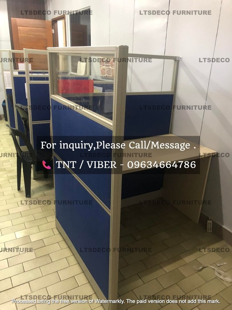 workstation tables modular office partitions (Category: Office Furniture & Fixtures) located in Caloocan City. Submitted by cheska.ltsdeco (Listing ID 1464983730, Image 2). Description: 👉Are you looking for WORKSTATION, MODULAR CUBICLES OFFICE PARTITION, and OFFICE FURNITURE SUPPLIER? LTSDECO Furniture, is direct supplier, manufacturer, and trusted provider of high quality, affordable and durable modular office divider partition, home and office