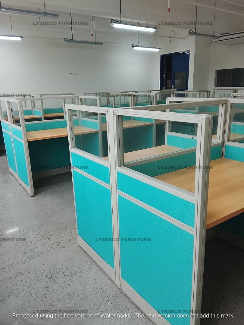 workstation tables modular office partition with glass (Category: Office Furniture & Fixtures) located in Quezon City. Submitted by abbiedy (Listing ID 1464985572, Image 1). Description: 👉Are you looking for WORKSTATION, MODULAR CUBICLES OFFICE PARTITION, and OFFICE FURNITURE SUPPLIER? LTSDECO Furniture, is direct supplier, manufacturer, and trusted provider of high quality, affordable and durable modular office divider partition, home and offic