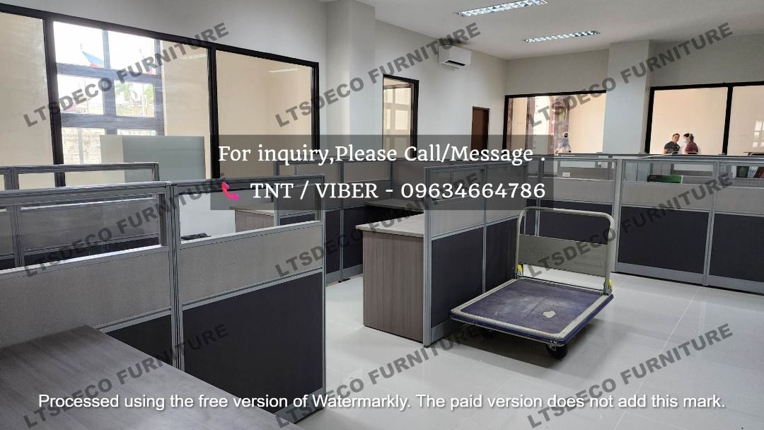 WORKSTATION TABLES MODULAR OFFICE PARTITION FG (Category: Office Furniture & Fixtures) located in Caloocan City. Submitted by cheska.ltsdeco (Listing ID 1464991874, Image 2). Description: 👉Are you looking for WORKSTATION, MODULAR CUBICLES OFFICE PARTITION, and OFFICE FURNITURE SUPPLIER? LTSDECO Furniture, is direct supplier, manufacturer, and trusted provider of high quality, affordable and durable modular office divider partition, home and offi