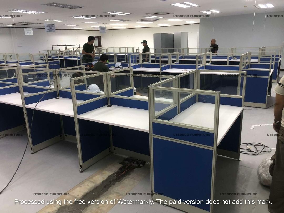workstation tables modular office partition with glass (Category: Office Furniture & Fixtures) located in Mandaluyong City. Submitted by jessalyn.montero (Listing ID 1465011572, Image 2). Description: 👉Are you looking for WORKSTATION, MODULAR CUBICLES OFFICE PARTITION, and OFFICE FURNITURE SUPPLIER? LTSDECO Furniture, is direct supplier, manufacturer, and trusted provider of high quality, affordable and durable modular office divider partition, 