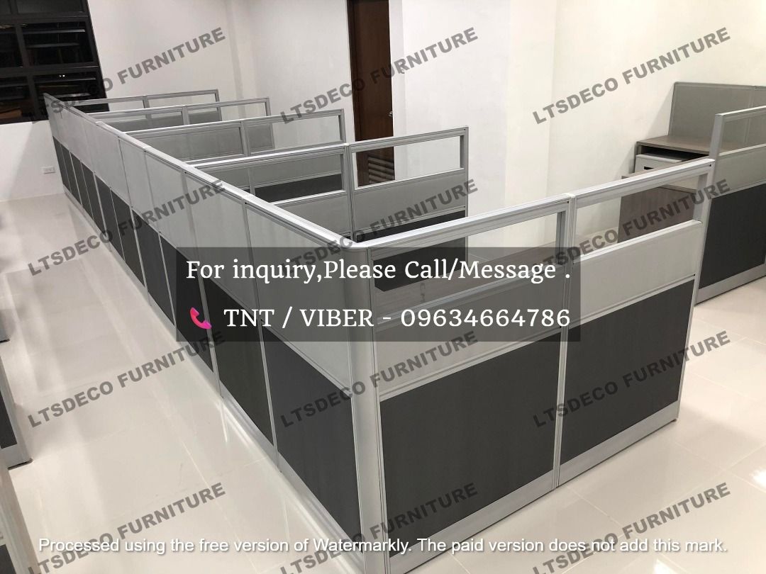 WORKSTATION TABLES MODULAR OFFICE PARTITIONS FG (Category: Office Furniture & Fixtures) located in Caloocan City. Submitted by cheska.ltsdeco (Listing ID 1465029384, Image 3). Description: 👉Are you looking for WORKSTATION, MODULAR CUBICLES OFFICE PARTITION, and OFFICE FURNITURE SUPPLIER? LTSDECO Furniture, is direct supplier, manufacturer, and trusted provider of high quality, affordable and durable modular office divider partition, home and off