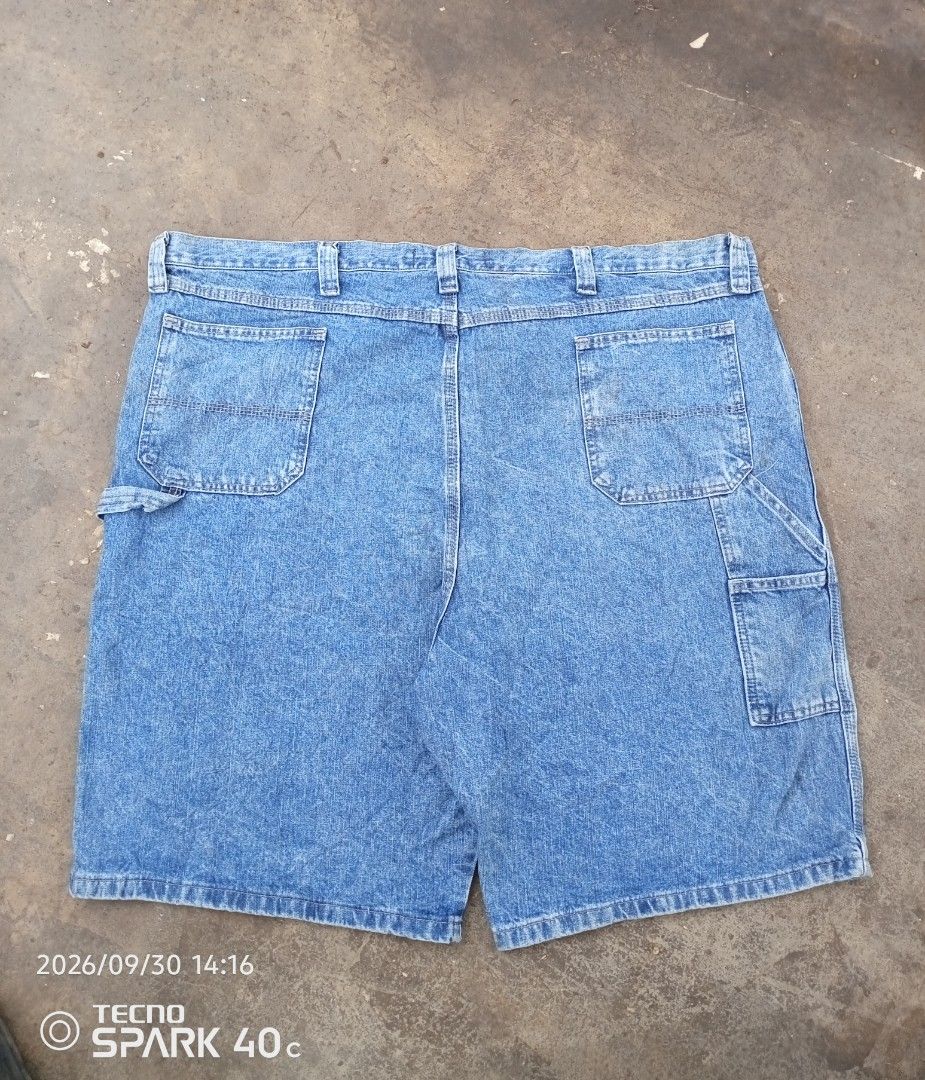 Wrangler Authentics Denim Carpenter Jorts (Category: Shorts) located in Bislig. Submitted by micoy22 (Listing ID 1465019088, Image 2). Description: FOR SALE #PTPAdminSalamat 380 + SF WRANGLER CARPENTER DENIM JORTS FOR THE BIG BOYS SIZE 48 ON TAG WAISTLINE 48 LENGTH 24 LEG OPENING 14 EXCELLECNT CONDITION UNLI VOUCH BISLIG CITY SDS .