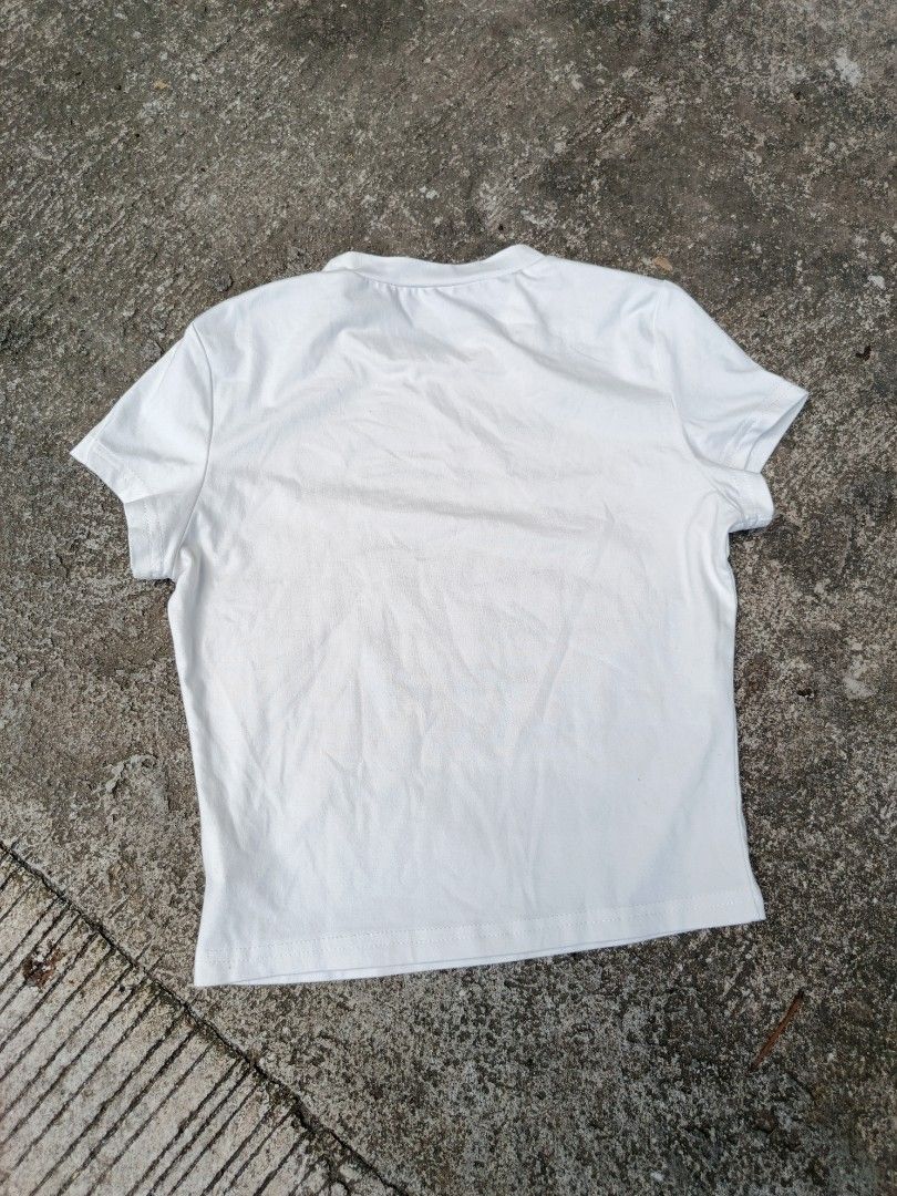 Y2K SURGICAL BABY TEE (Category: Shirts) located in Los Banos. Submitted by kiel_labadan (Listing ID 1464977157, Image 2). Description: ACTUAL DIMES WIDTH 17-18 LENGTH 20 CUT TAGS!.
