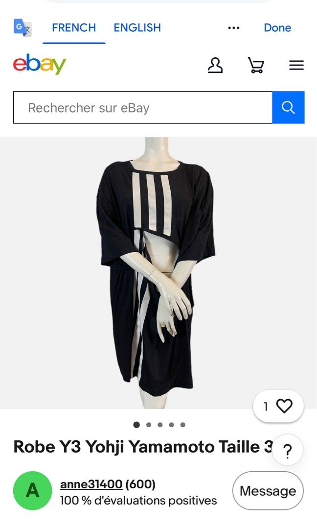 Y-3 Adidas|Yohji Yamamoto (Category: Dresses) located in Dasmarinas. Submitted by jessputrages (Listing ID 1464832416, Image 2). Description: For sale Y-3 Adidas|Yohji Yamamoto Excellent condition No issue 2500 plus shipping fee Pm for more details.