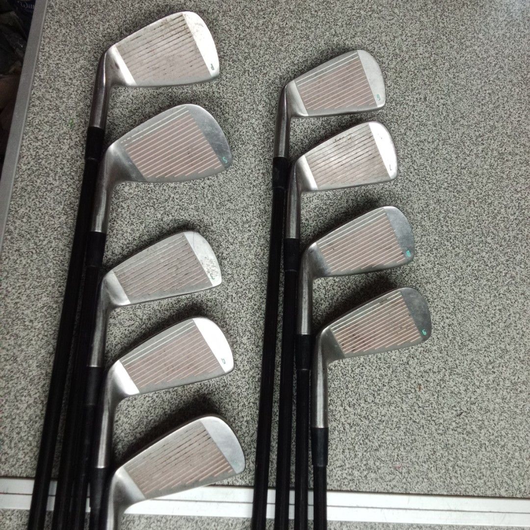 Yamaha Boromatic Frequency Matched (Category: Golf) located in San Pedro. Submitted by trisheljas_japansurplus (Listing ID 1465110104, Image 3). Description: 📍For Sale📍 Yamaha Boromatic Frequency Matched Stainless steel heads with dark shafts Irons👉 Sw, Pw, 3, 4, 5, 6, 7, 8, 9 location📍 Filinvest Homesite barangay bagong silang san pedro laguna 📍.