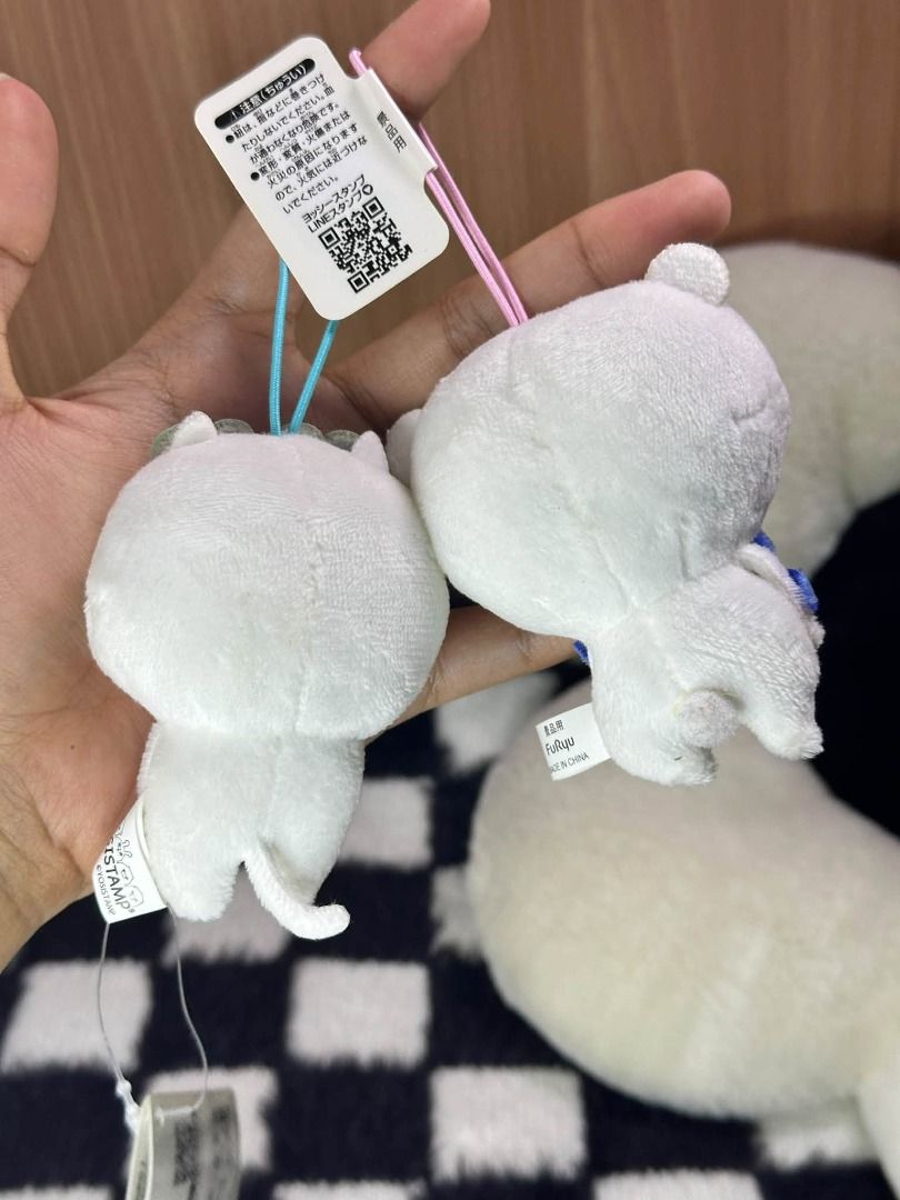 Yoshistamp White Sunglases Bundle (4) Bag Charm Strap Keychain (Category: Plushies & Soft Toys) located in Quezon City. Submitted by genie.fluff (Listing ID 1465158902, Image 3). Description: .