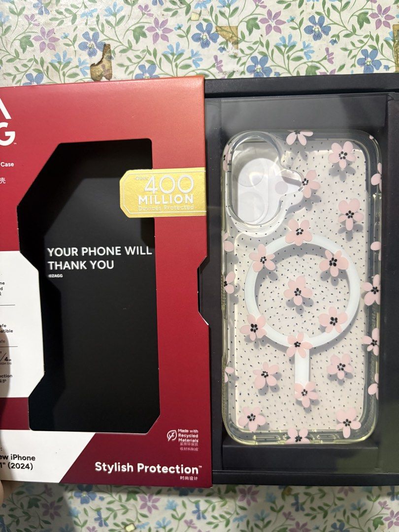 ZAGG IPHONE 16 BASED MODEL CASE (Category: Cases & Sleeves) located in Manila. Submitted by marie_amador (Listing ID 1465011570, Image 2). Description: RFS: Marame na masyado case sinukat lang yan. Paco MANILA.