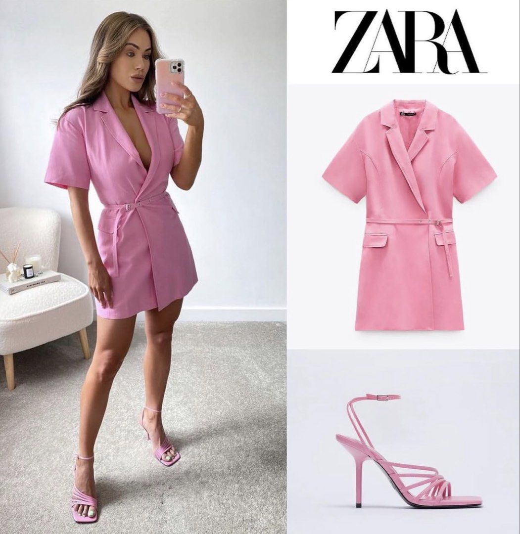 Zara Linen Blend Blazer Dress (Category: Dresses) located in Cebu City. Submitted by vanitygurl (Listing ID 1465021877, Image 1). Description: .