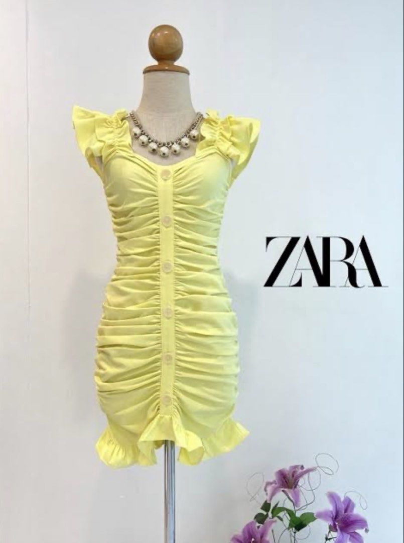 Zara Ruffle Mini Dress (Category: Dresses) located in Cebu City. Submitted by vanitygurl (Listing ID 1465023837, Image 3). Description: .