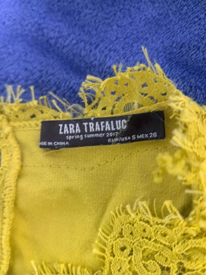 Zara Yellow Blouse, Small (Category: Blouses) located in Naga. Submitted by princessta62477 (Listing ID 1465027789, Image 3). Description: .