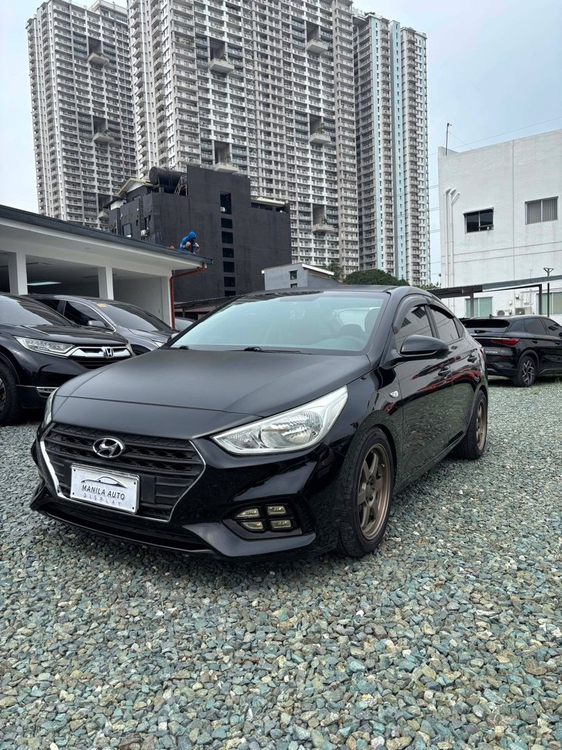 2019 Hyundai Accent 1.4L (Category: Used Cars) located in Pasig City. Submitted by mad_cars (Listing ID 1459508071, Image 3). Description: 2019 HYUNDAI ACCENT 1.4L GL GAS MANUAL TRANSMISSION ₱378,000 Phantom Black 26tkms mileage Manual Transmission 9 ending plate 1.4L Gasoline Engine Fabric Seats By the way, my name is SIR DAVID. Please look for me when you are here. I'll be the one to assist you po :) Address: Elements Rosemarie Pasig Boulevard,