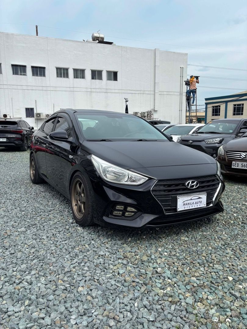 2019 Hyundai Accent 1.4L (Category: Used Cars) located in Pasig City. Submitted by mad_cars (Listing ID 1459508071, Image 1). Description: 2019 HYUNDAI ACCENT 1.4L GL GAS MANUAL TRANSMISSION ₱378,000 Phantom Black 26tkms mileage Manual Transmission 9 ending plate 1.4L Gasoline Engine Fabric Seats By the way, my name is SIR DAVID. Please look for me when you are here. I'll be the one to assist you po :) Address: Elements Rosemarie Pasig Boulevard,