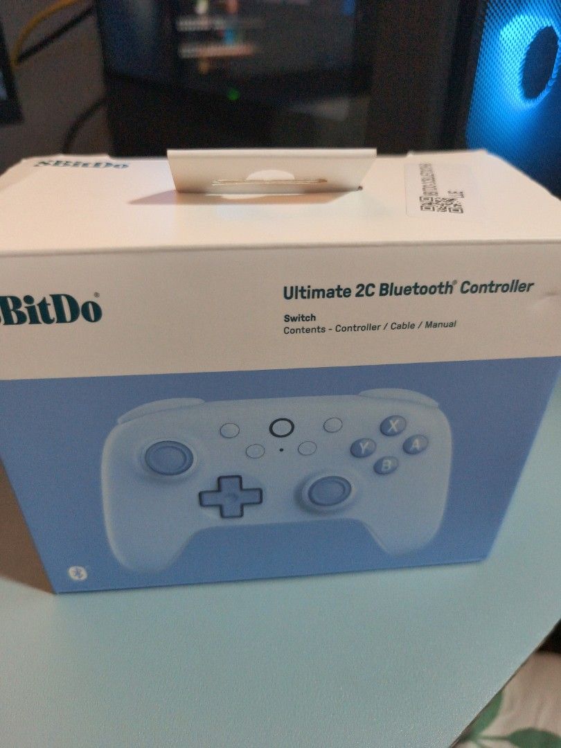 8BitDo Ultimate 2C Bluetooth Controller for Switch (Category: Controllers) located in Singapore. Submitted by kohkwangwei (Listing ID 1459585261, Image 1). Description: - 8BitDo Ultimate 2C Bluetooth Controller - Compatible with Nintendo Switch - Includes: Controller, USB-C Cable, Manual - Perfect for Switch gaming.