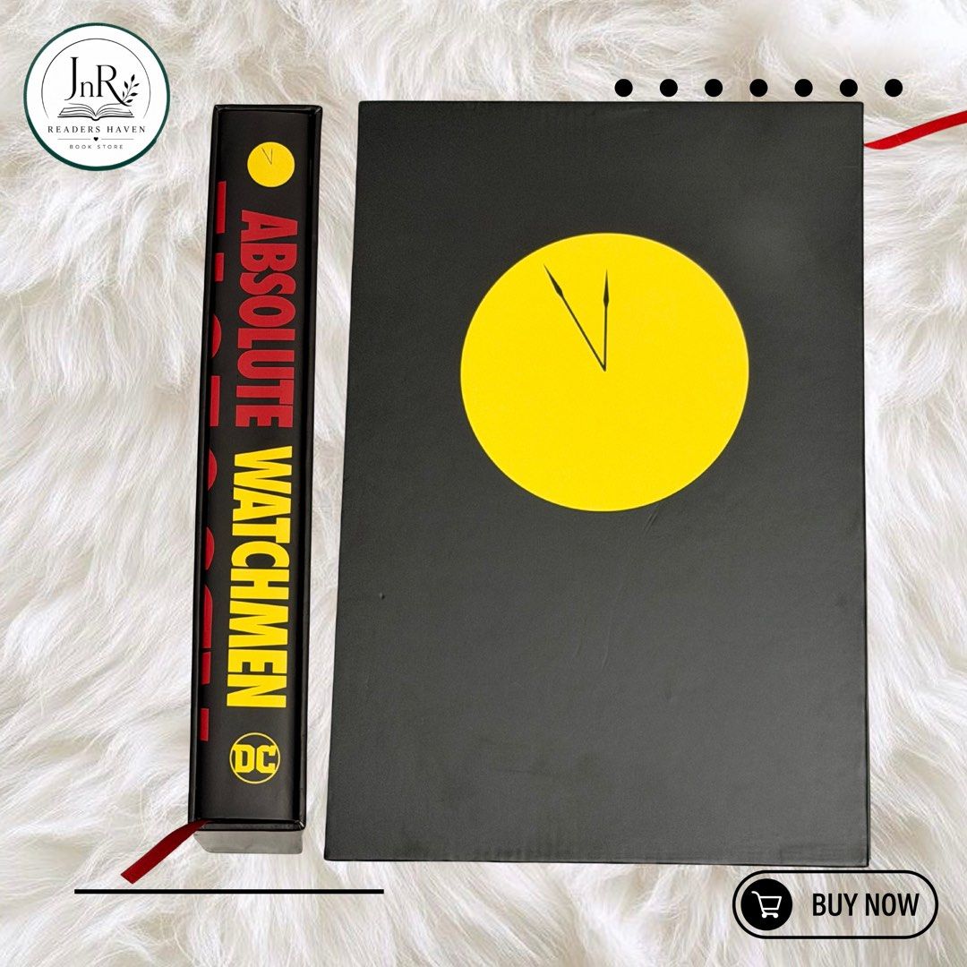 FREE SHIPPING! ABSOLUTE WATCHMEN - LIKE NEW (Category: Comics & Manga) located in Malolos. Submitted by jnrreadershavenbooks (Listing ID 1459563274, Image 2). Description: LIKE NEW ABSOLUTE EDITION!!! ✅DC COMICS: ABSOLUTE KINGDOM COME ✅Imported from USA. ✅FREE SHIPPING via J&T Express/SPX! ✅Mode of Payment: Gcash/BPI/GoTyme/Maya/Mari bank ✅Book Overview: Absolute Watchmen is a premium, oversized deluxe hardcover edition published by DC Comics. It