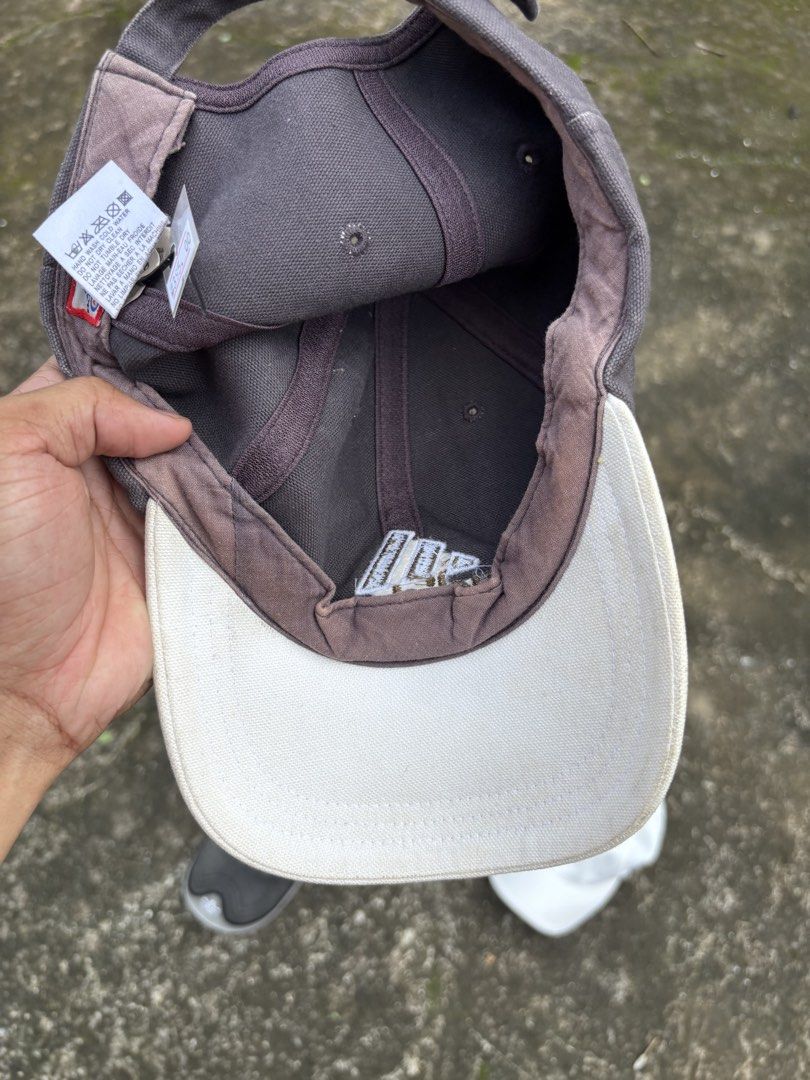 Adidas Cap Authentic One Size Fits All (Category: Caps & Hats) located in Caloocan City. Submitted by elpotato (Listing ID 1459630378, Image 3). Description: - Authentic Grey & White Adidas Cap - One Size Fits All - Adjustable Strap at the Back - Shows some signs of wear (brim & inner band) - Plenty of life left for casual wear.