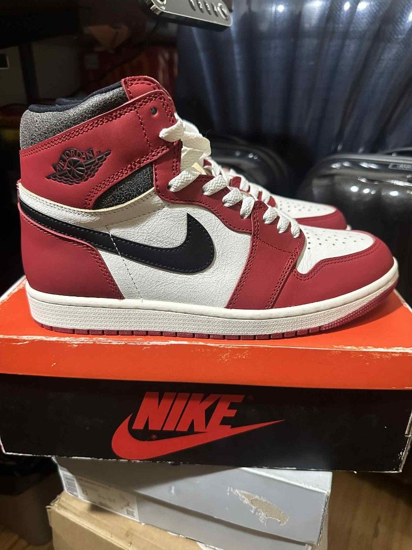 Air Jordan 1 High "Lost and Found" (Category: Sneakers) located in Dasmarinas. Submitted by renjielars (Listing ID 1459664688, Image 2). Description: J1 Lost and Found PK 2.5k Size: 8.5 Condition: Used 3x Rfs: Unloading First to pay basis! Pass sa joy reserver Urdaneta, Pangasinan Loc Can ship via j&t or meetup around Urdaneta.