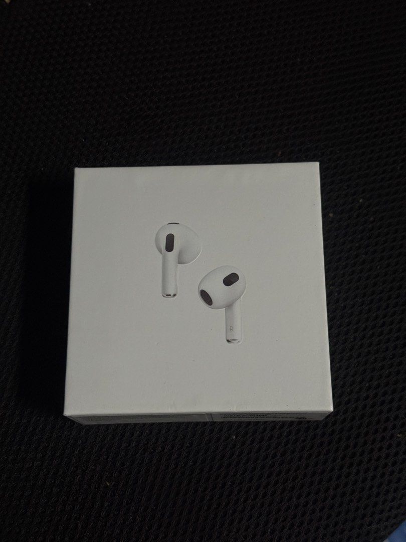 Airpods Gen 3 (Category: Earphones) located in Manila. Submitted by jack_deals (Listing ID 1459565121, Image 3). Description: Brand new and lowest price in the market, sobrang solid ng quality at may magandang feedback, pm for more info!.