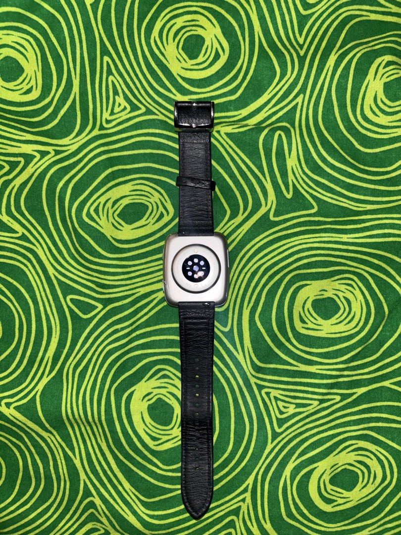 Amazfit Active 2 Smartwatch with Leather Strap (Category: Wearables & Smart Watches) located in Pasig City. Submitted by yirmeeyahu (Listing ID 1459676186, Image 2). Description: - Amazfit Active 2 Premium Smartwatch - Extra sport strap - Includes black leather strap - Watch face displays date and time - Health tracking sensors on the back - Original box included - Ideal for everyday use and fitness tracking.
