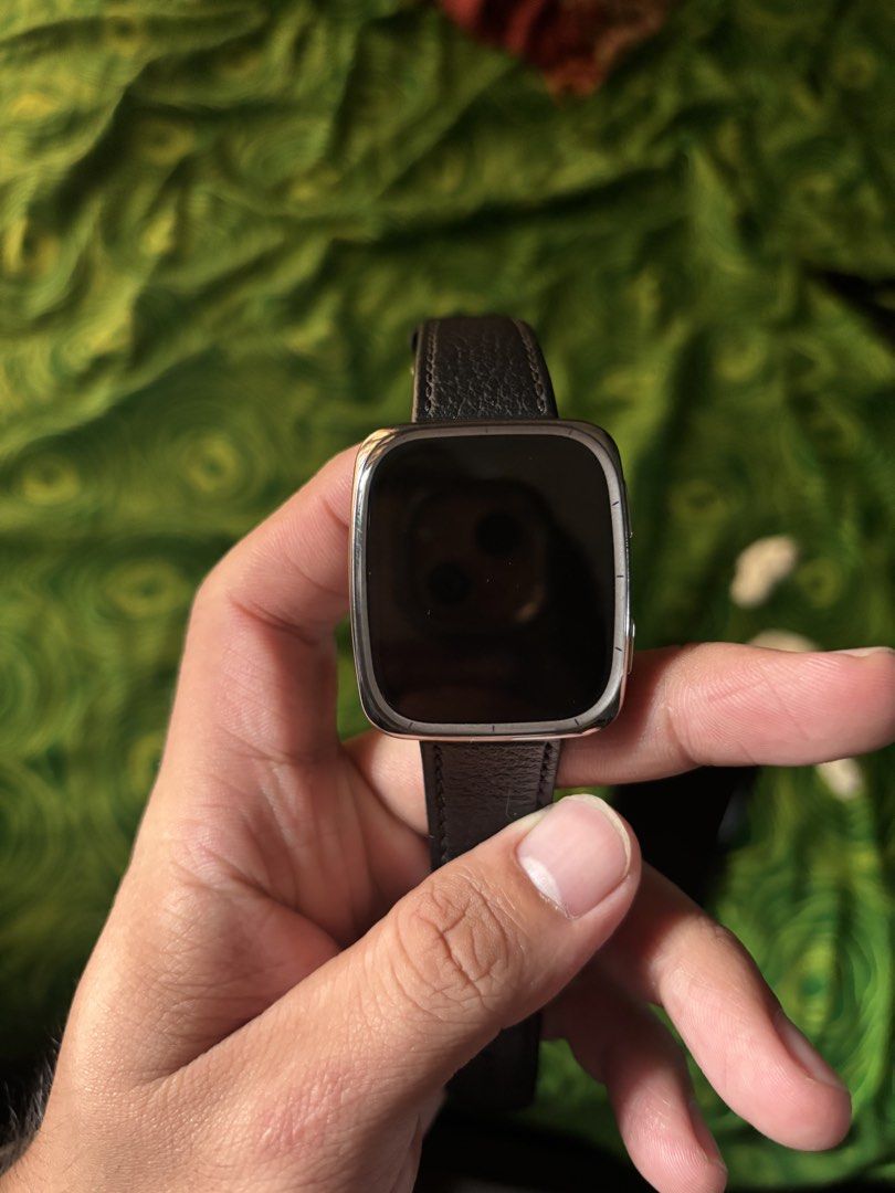 Amazfit Active 2 Smartwatch with Leather Strap (Category: Wearables & Smart Watches) located in Pasig City. Submitted by yirmeeyahu (Listing ID 1459676186, Image 3). Description: - Amazfit Active 2 Premium Smartwatch - Extra sport strap - Includes black leather strap - Watch face displays date and time - Health tracking sensors on the back - Original box included - Ideal for everyday use and fitness tracking.