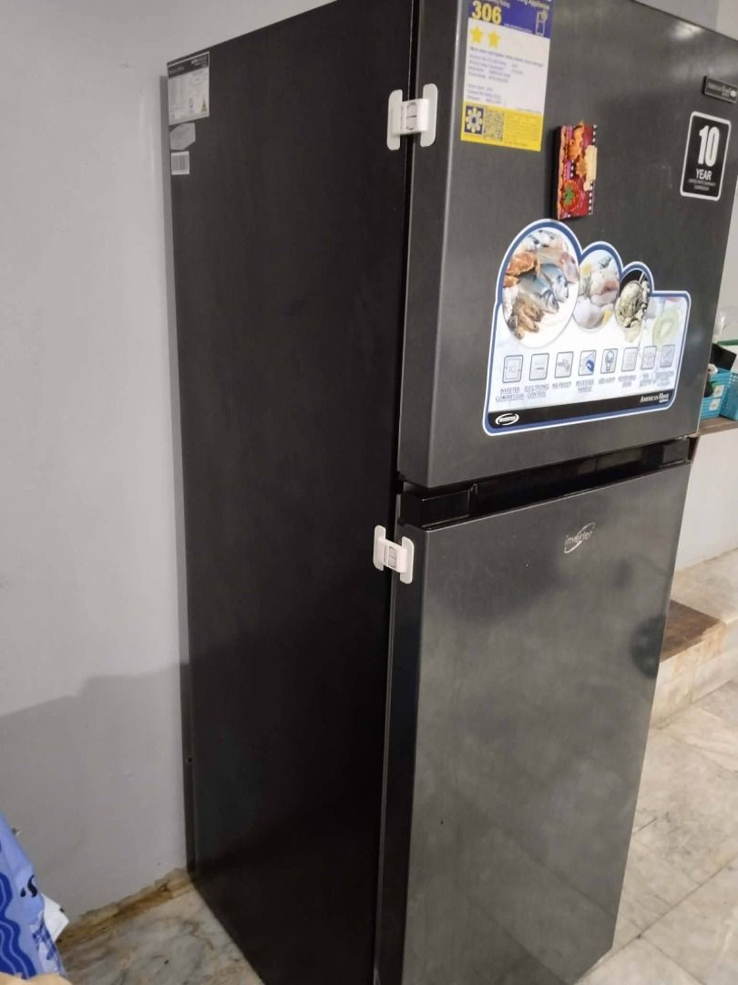 American Home Refrigerator Inverter Technology (Category: Refrigerators and Freezers) located in Marikina City. Submitted by shymeeee (Listing ID 1459617996, Image 3). Description: - American Home Refrigerator - Inverter Technology for Energy Efficiency - 306 Liters Capacity - Two Doors with Top Freezer - Ample Shelf Space - Clean and in Great Working Condition - Ready for a New Home - With Warranty until December 2026 - 6 months old - Price is n