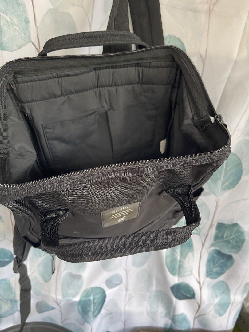 Anello Backpack Black (Category: Backpacks) located in Mandaluyong City. Submitted by coolmeybab (Listing ID 1459638872, Image 2). Description: - Classic black Anello backpack - Spacious interior with multiple pockets - Convenient front zip pocket for easy access - Comfortable, adjustable straps - Ideal for daily commutes or travel adventures.