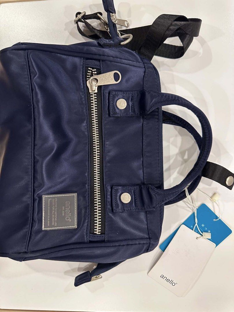 Anello Sabrina 2-Way Shoulder Bag (Category: Shoulder Bags) located in Manila. Submitted by buys.korean (Listing ID 1459597668, Image 3). Description: Anello Sabrina 2-Way Shoulder Bag Tag still attached Design: 2-way style that functions as both a handbag and a crossbody or shoulder bag with the included strap. Length (Width): 27 cm (approx. 10.6in) Height: 27 cm (approx. 10.6 in) Depth (Gusset): 5 cm (approx. 2.0 in) Location: San Juan City.