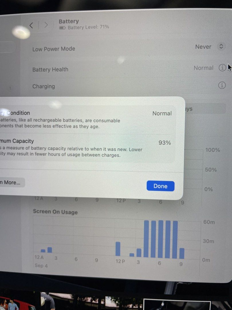 Apple MacBook Pro M3 18GB (Category: Laptops & Notebooks) located in Rizal. Submitted by legendiaries (Listing ID 1459591919, Image 2). Description: - Macbook M3 Pro - Fully functional, works great - Includes original charger - Perfect for everyday tasks and more! - Without box - NEGOTIABLE.