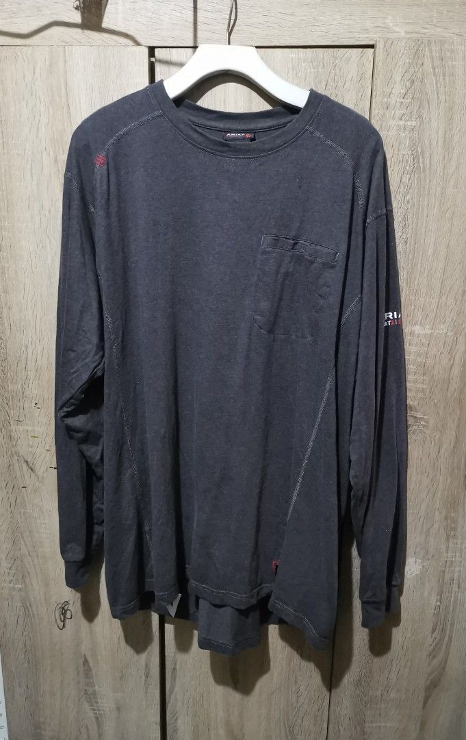 ARIAT FIRE RESISTANT LONG SLEEVE XL (Category: Tshirts & Polo Shirts ) located in San Pedro. Submitted by thriftersthrift (Listing ID 1459635752, Image 1). Description: Width(inches) :25 Length(inches) :30 Good condition Already wash Color rate : 10 /10 🌵ALL ITEMS ARE FROM UKAY BALE SO MANAGE YOUR EXPECTATION 🌵 ASK SELLER FOR MORE INFORMATION COLOR MAY CHANGE TRU LIGHTING.