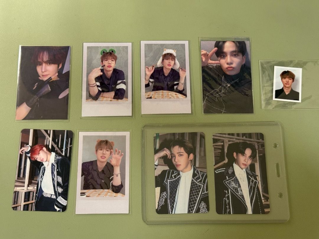 ATEEZ: Official Merches (Photocards) (Category: K-Wave Merchandise) located in Taguig. Submitted by jilinlin (Listing ID 1459609890, Image 2). Description: details: — selling my ateez merches from yrs ago (starting 2020 i believe) :) — *name ur own prices but pls be kind.* :)) — if buying 2 or more, cheaper prices are negotiable; willing to sell for a lower price na since prio na ma-declutter at home; paunahan nalang din :) ✅ available: • officia