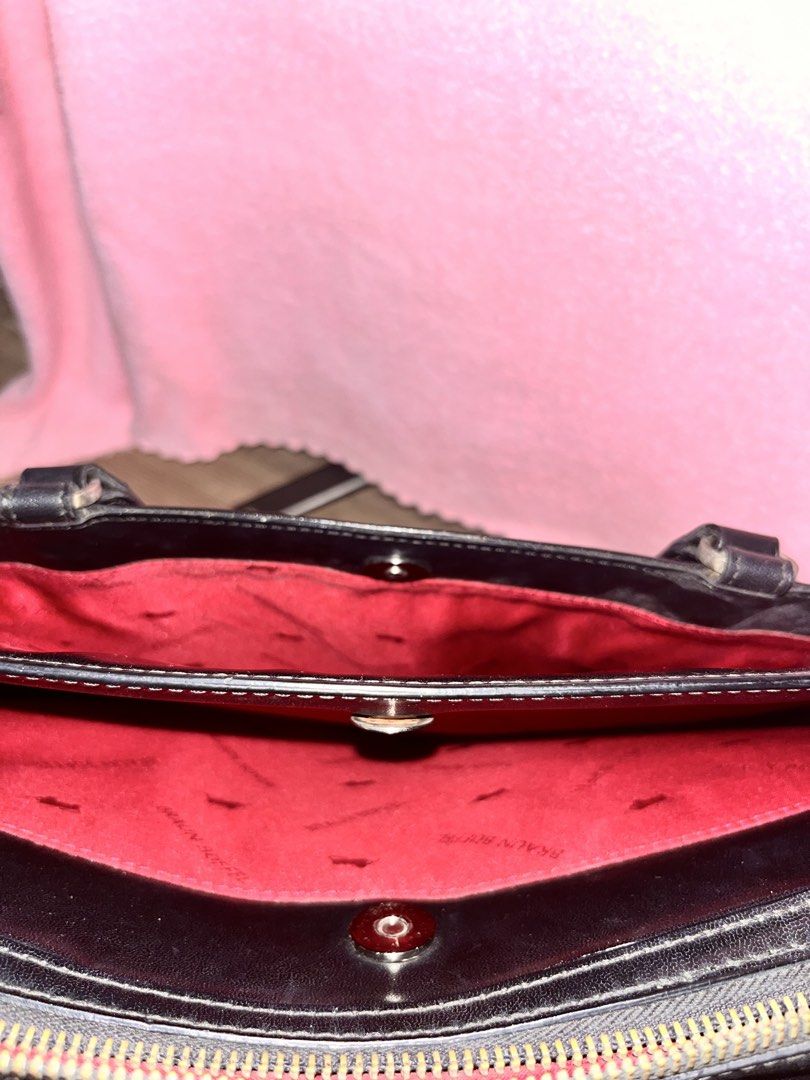 Authentic Braun Büffel Black Leather Briefcase / Document Bag / Executive Tote (Category: Luxury Bags & Wallets) located in Manila. Submitted by scorpiana_ (Listing ID 1459675505, Image 3). Description: selling a vintage/pre-loved authentic Braun Büffel black leather executive briefcase / document bag / business tote. crafted from genuine, premium, smooth, and high-grade genuine leather, this structured bag is perfect for work, meetings, or every