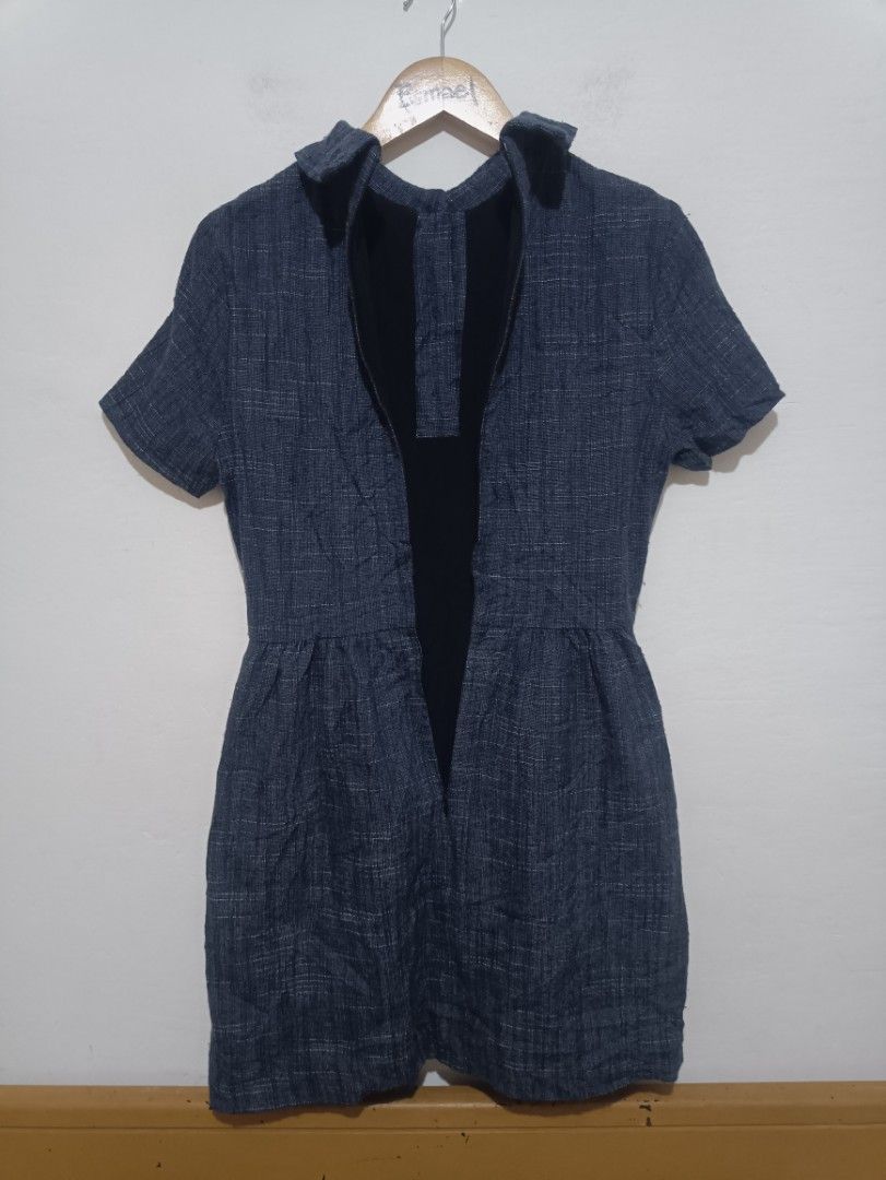 AUTHENTIC CHRISTIAN DIOR MINI DRESS (Category: Luxury Apparel) located in Calbayog City. Submitted by tetoysthrift89 (Listing ID 1459550319, Image 2). Description: AUTHENTIC CHRISTIAN MINI DRESS EXCELLENT NEW DIMES 17X34 CR 9.8/10 ISSUE MISSING 1 BUTTON SEE PICTURE.