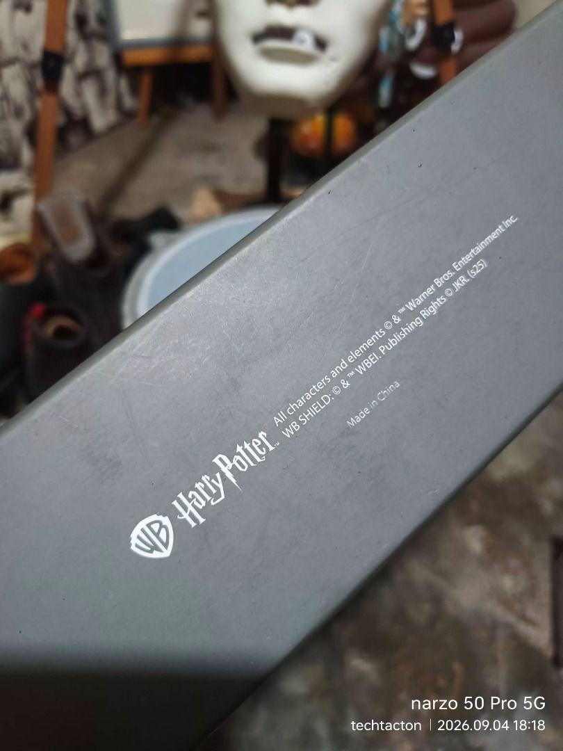 authentic Harry Potter Voldemort Wand (Category: Western Merchandise) located in Santo Tomas. Submitted by pickers_corner (Listing ID 1459600041, Image 2). Description: - Official Harry Potter merchandise - Features Warner Bros. Entertainment Inc. logo and copyright - Made in China - Ideal for any Harry Potter fan - Collectible item.