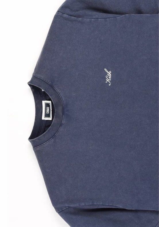 Authentic Kith Logo Washed Shirt (Category: Tshirts & Polo Shirts ) located in Manila. Submitted by designerarchives.ph (Listing ID 1459621802, Image 3). Description: Retails for ₱11k - SALE (limited time) Size: S, M, L, XL I have a catalog if interested :) True to size. Eta: October 2026 50% dp required Buyer will shoulder local sf No return/refund/exchange of size Shipping: NCR - Grab/Lalamove Provincial - LBC.