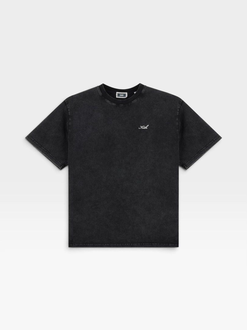 Authentic Kith Logo Washed Shirt (Category: Tshirts & Polo Shirts ) located in Manila. Submitted by designerarchives.ph (Listing ID 1459621802, Image 2). Description: Retails for ₱11k - SALE (limited time) Size: S, M, L, XL I have a catalog if interested :) True to size. Eta: October 2026 50% dp required Buyer will shoulder local sf No return/refund/exchange of size Shipping: NCR - Grab/Lalamove Provincial - LBC.