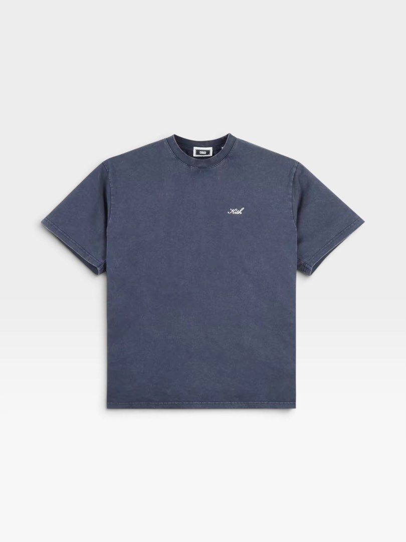 Authentic Kith Logo Washed Shirt (Category: Tshirts & Polo Shirts ) located in Manila. Submitted by designerarchives.ph (Listing ID 1459621802, Image 1). Description: Retails for ₱11k - SALE (limited time) Size: S, M, L, XL I have a catalog if interested :) True to size. Eta: October 2026 50% dp required Buyer will shoulder local sf No return/refund/exchange of size Shipping: NCR - Grab/Lalamove Provincial - LBC.