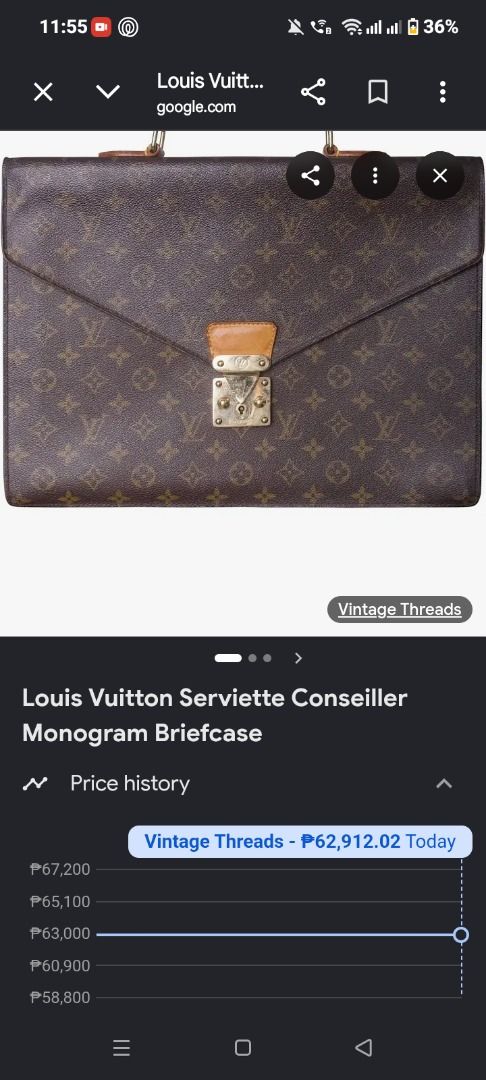 AUTHENTIC LV BAG (Category: Luxury Bags & Wallets) located in Caloocan City. Submitted by dahrdinawanao (Listing ID 1459672670, Image 3). Description: I bought this bag out of the need to just randomly spend money earlier in my university year 😭 and now I just look at it in regret as I never use it. I'm in dire need of extra cash, and it's been awhile I believe I bought this from around 60-70k. I just saw it online and just bought it as if it wa