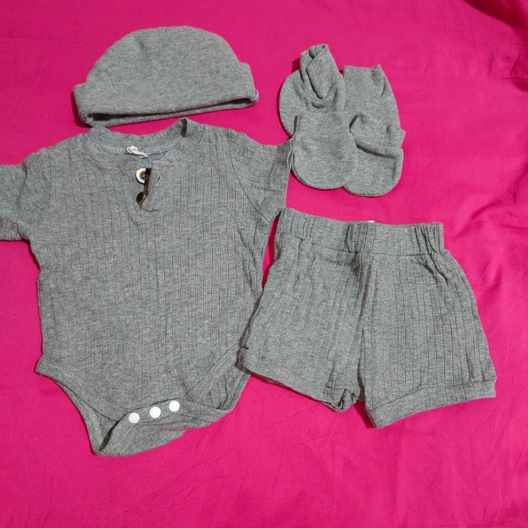 Baby boy bundle (Category: Babies & Kids Fashion) located in Bacoor. Submitted by sayd17 (Listing ID 1459655444, Image 1). Description: shein.